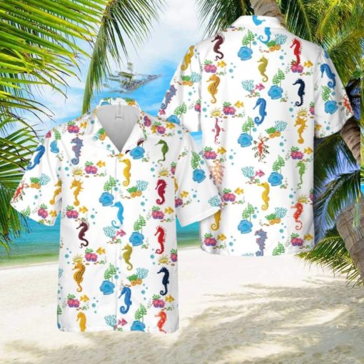 Sea Horse Hawaiian Shirt