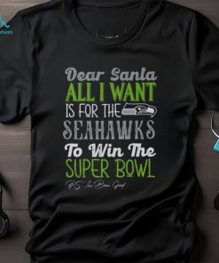 Seattle Seahawks All I Want To Win The Super BOWL T Shirt