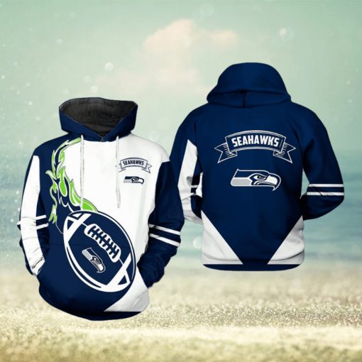 Seattle Seahawks NFL Classic 3D Printed Hoodie
