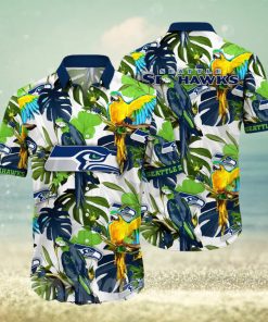 Seattle Seahawks NFL Flower Classic Full Printed Hawaiian Shirt