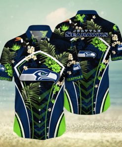 Seattle Seahawks NFL Hawaiian Shirt Warm Breezes Soccer Match Shirts