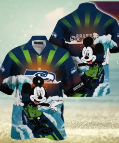 Seattle Seahawks NFL Summer Customized Hawaii Shirt For Sports Fans