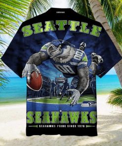 Seattle Seahawks Pride Since 1976 Limited Edition Hawaiian Shirt 3D All Over Print, Men, Women