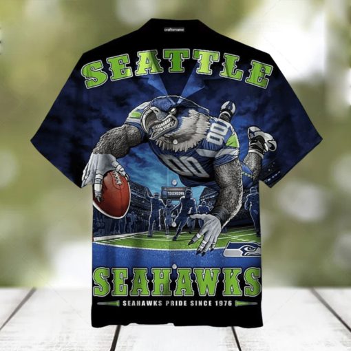 Seattle Seahawks Pride Since 1976 Limited Edition Hawaiian Shirt 3D All Over Print, Men, Women