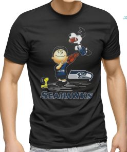Seattle Seahawks The Peanuts Sport Fans Christmas shirt