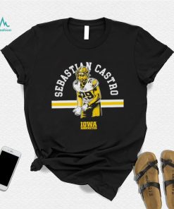 Sebastian Castro Iowa Hawkeyes caricature shirt