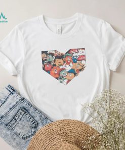 Secret Fresh People Heart T shirts
