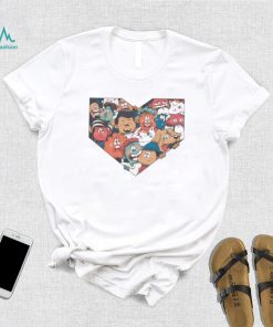 Secret Fresh People Heart T shirts