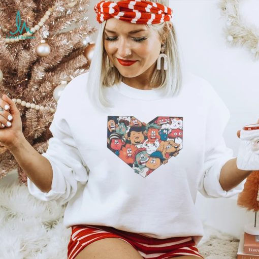 Secret Fresh People Heart T shirts