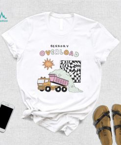 Sensory overload building materials shirt