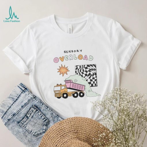 Sensory overload building materials shirt
