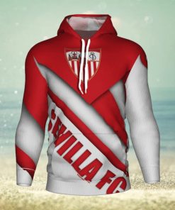 Sevilla FC White Red Pullover Hoodie Ver 4
