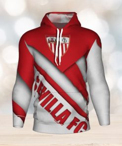Sevilla FC White Red Pullover Hoodie Ver 4