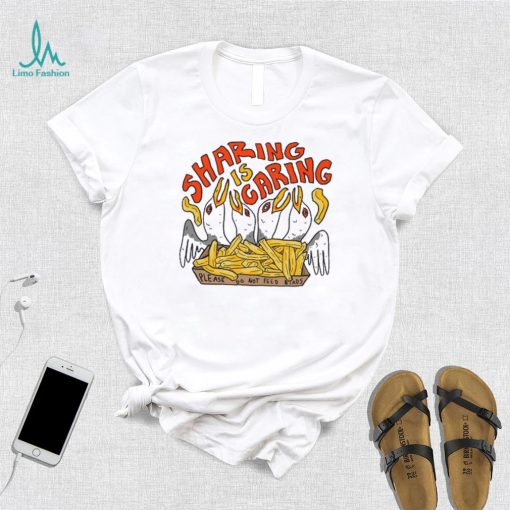 Sharing Is Caring Tee Ethically Made T Shirt