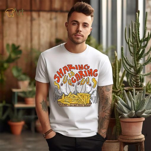 Sharing Is Caring Tee Ethically Made T Shirt