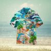 Cute Raccoon Jungle Hawaiian Shirt