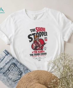 Shawn Michaels WWE Autographed The Show Stopper White Ringer T Shirt, hoodie, sweater, long sleeve and tank top Shawn Michaels WWE Autographed The Show Stopper White Ringer T Shirt