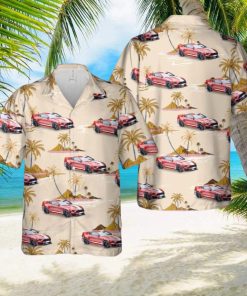 Shelby Ford Mustang Super Snake Ruby Red White Striping 2021 Hawaiian Shirt