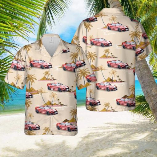 Shelby Ford Mustang Super Snake Ruby Red White Striping 2021 Hawaiian Shirt