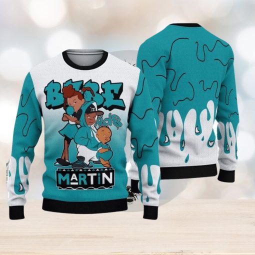 Shirt To Match Air Griffey Max 1 Aquamarine Martin Bebe’s Kids 90s Melanin Ugly Sweater