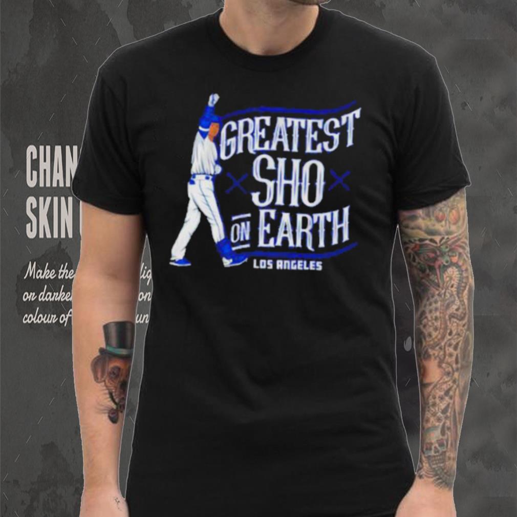 ShoheI Ohtani greatest sho on earth shirt ShoheI Ohtani greatest sho on earth shirt