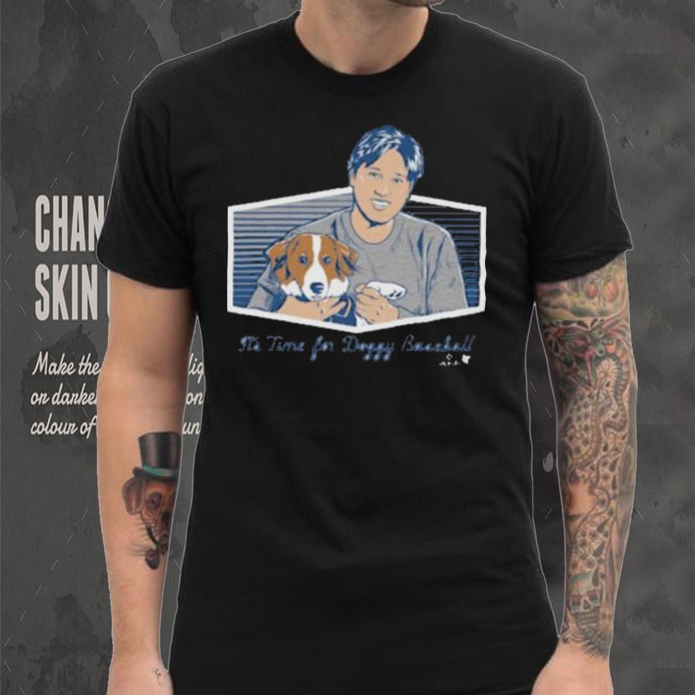 Shohei Ohtani It’s Time for Doggy Baseball T Shirt Shohei Ohtani It’s Time for Doggy Baseball T Shirt