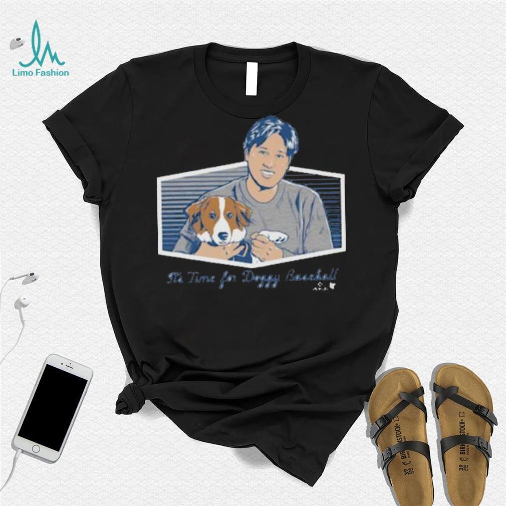 Shohei Ohtani It’s Time for Doggy Baseball T Shirt Shohei Ohtani It’s Time for Doggy Baseball T Shirt