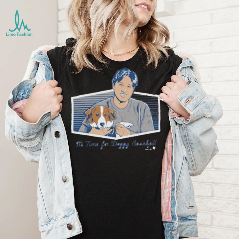 Shohei Ohtani It’s Time for Doggy Baseball T Shirt Shohei Ohtani It’s Time for Doggy Baseball T Shirt