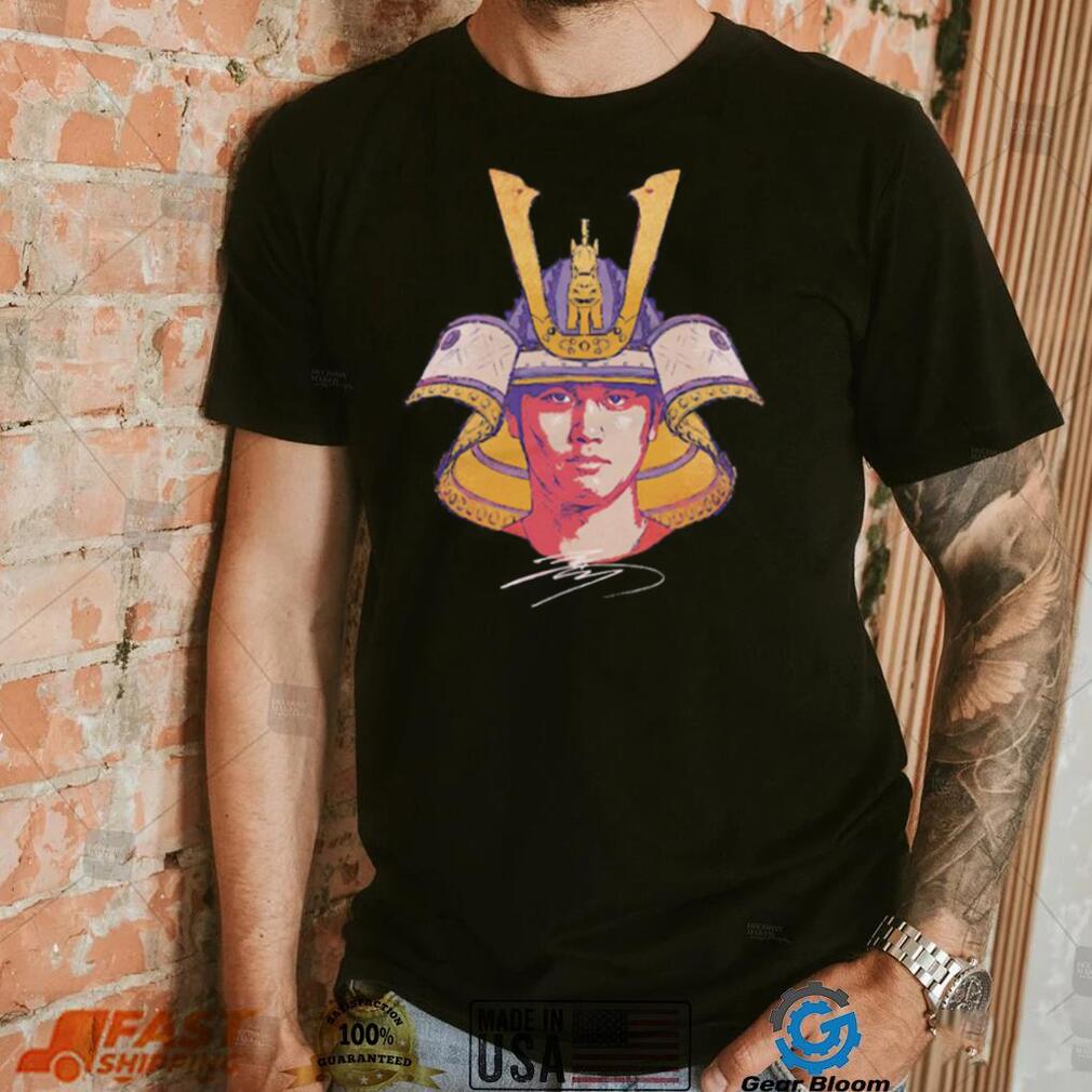 Shohei Ohtani Los Angeles Angels Samurai Shohei signature shirt Shohei Ohtani Los Angeles Angels Samurai Shohei signature shirt