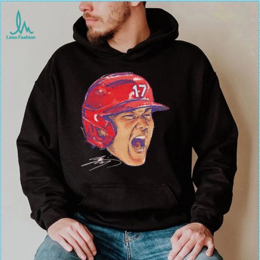 Shohei Ohtani Los Angeles Angels Scream signature shirt
