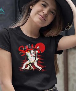Shohei Ohtani Los Angeles Angels Sho Dual signature T shirt