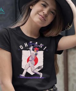 Shohei Ohtani Los Angeles Angels country flag signature shirt