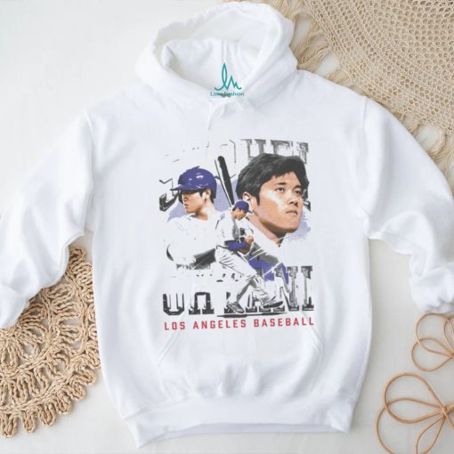 Shohei Ohtani Los Angeles D Vintage Wht Shirt