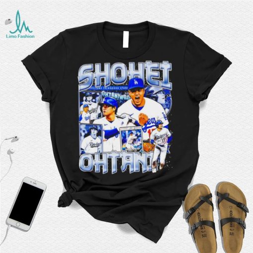 Shohei Ohtani Los Angeles Dodgers baseball graphic T shirt