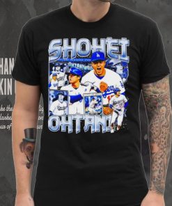 Shohei Ohtani Los Angeles Dodgers baseball graphic T shirt