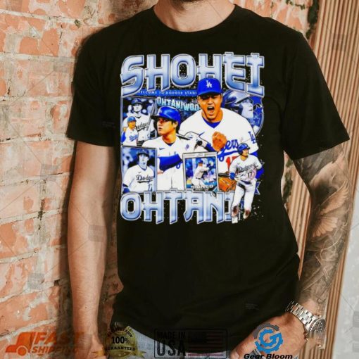 Shohei Ohtani Los Angeles Dodgers baseball graphic T shirt