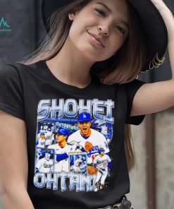 Shohei Ohtani Los Angeles Dodgers baseball graphic T shirt