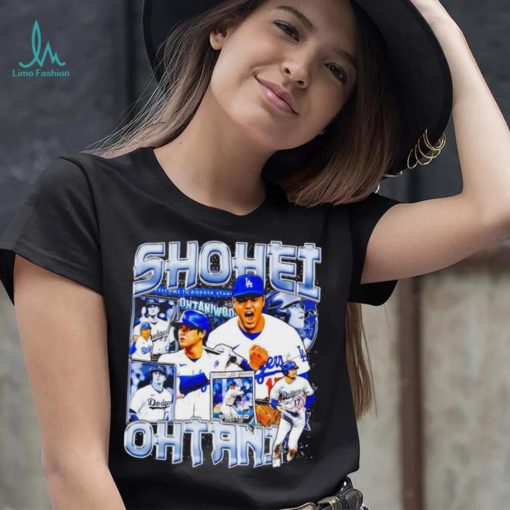 Shohei Ohtani Los Angeles Dodgers baseball graphic T shirt