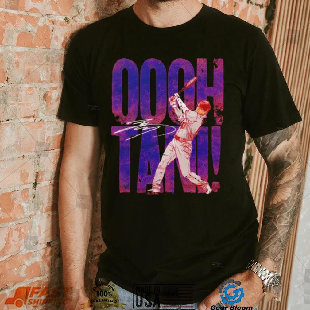 Shohei Ohtani Ohtani signature retro shirt Shohei Ohtani Ohtani signature retro shirt