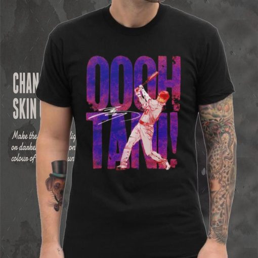 Shohei Ohtani Ohtani signature retro shirt