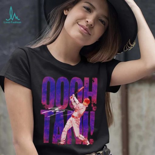 Shohei Ohtani Ohtani signature retro shirt