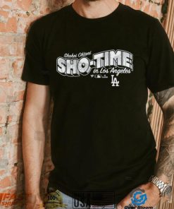 Shohei Ohtani Sho Time in Los Angeles Dodgers T Shirt, hoodie, sweater, long sleeve and tank top Shohei Ohtani Sho Time in Los Angeles Dodgers T Shirt