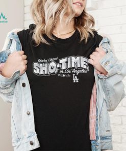 Shohei Ohtani Sho Time in Los Angeles Dodgers T Shirt, hoodie, sweater, long sleeve and tank top Shohei Ohtani Sho Time in Los Angeles Dodgers T Shirt