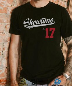 Shohei Ohtani Showtime Players Weekend Script R WHT Shirt