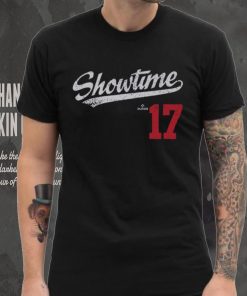 Shohei Ohtani Showtime Players Weekend Script R WHT Shirt