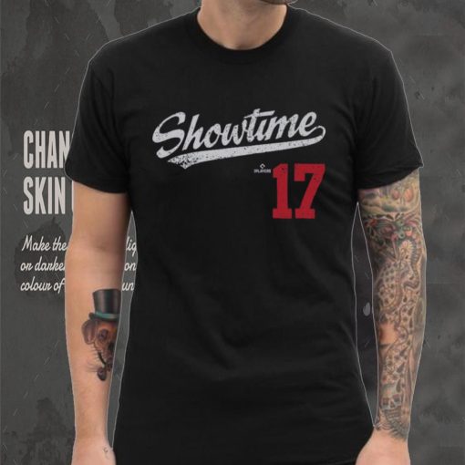 Shohei Ohtani Showtime Players Weekend Script R WHT Shirt