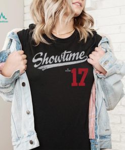 Shohei Ohtani Showtime Players Weekend Script R WHT Shirt