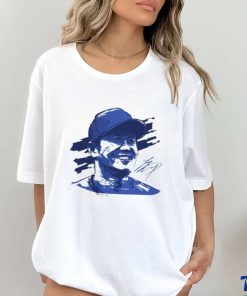 Shohei Ohtani Sketch Los Angeles Dodgers Signatures Shirt