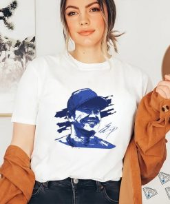 Shohei Ohtani Sketch Los Angeles Dodgers Signatures Shirt