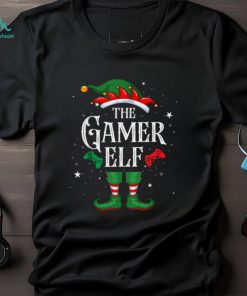 Shop Christmas Gamer Elf Matching Family Group The Gamer Elf T Shirts